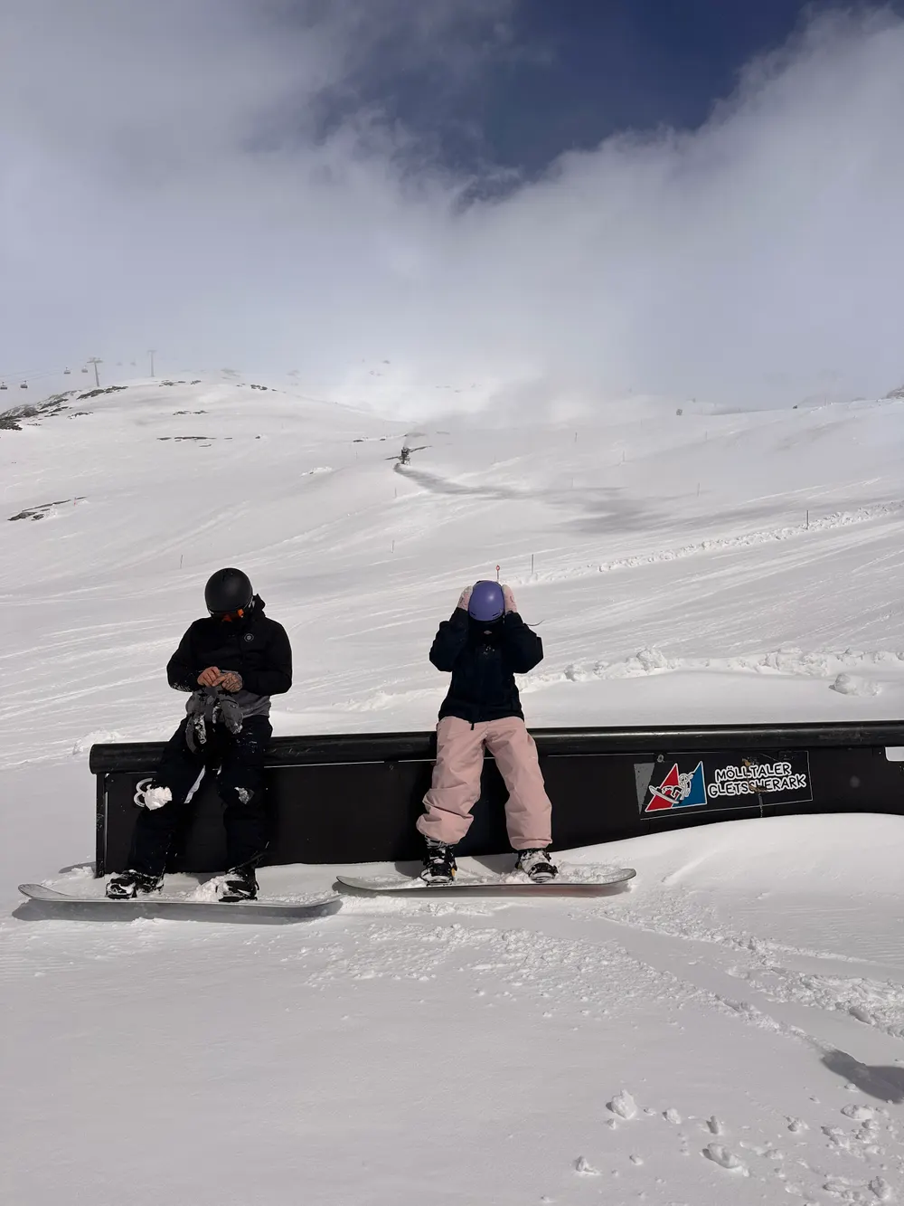 Snowboarding na lodowcu Mölltaler – zdjęcie 3