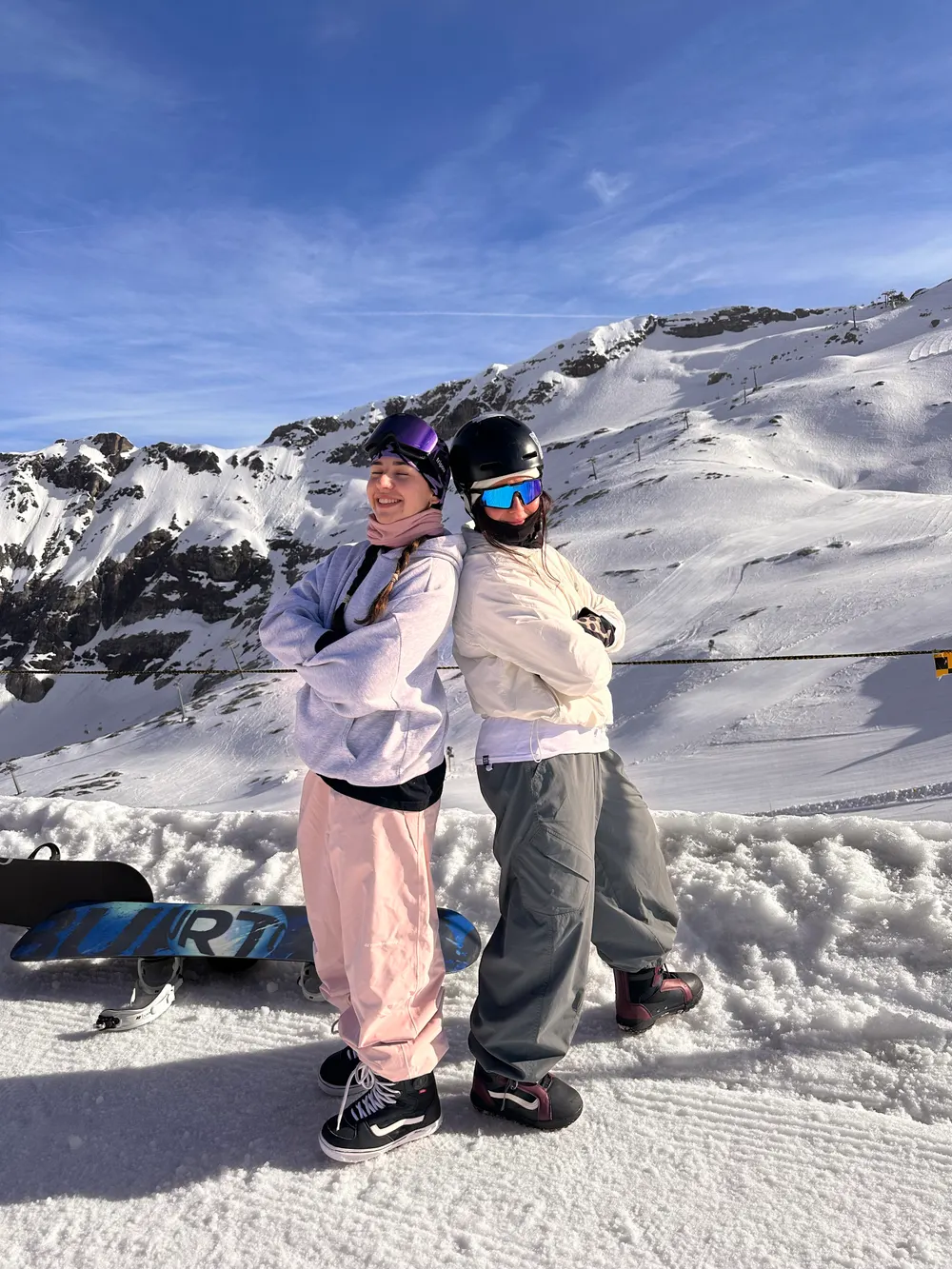 Uczestniczki kursu Buttering Queens na lodowcu