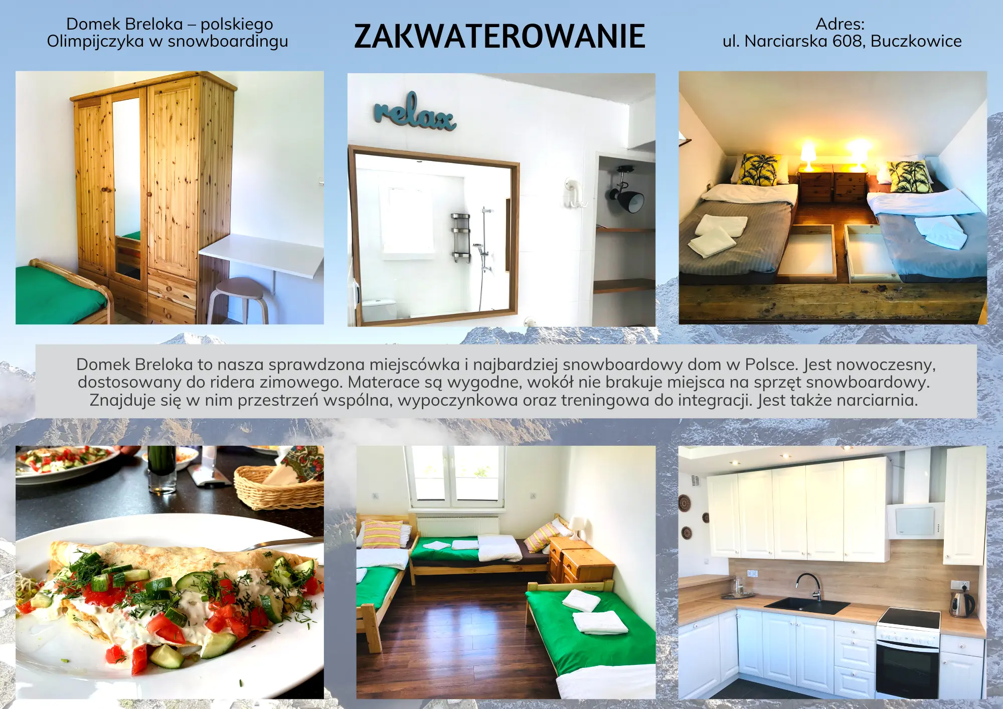 zdjęcie zakwaterowanie